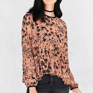 Kimchi Blue Tiered Babydoll Blouse